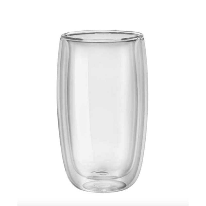 2-pc Double-Wall Glass Latte Macchiato