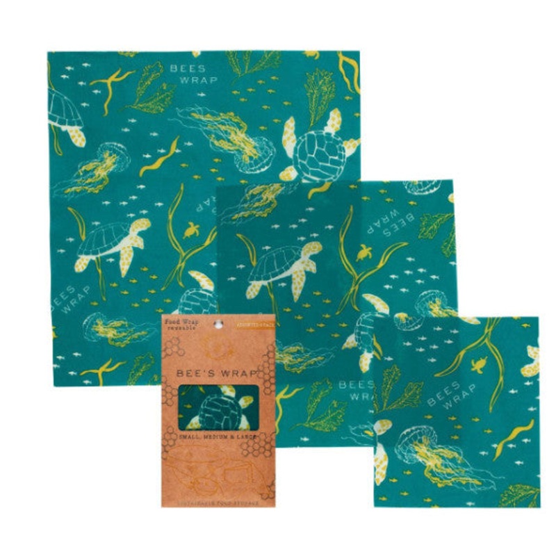Ocean Print - 3 set of assorted wraps