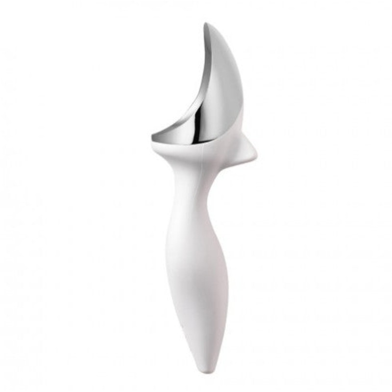 Tilt Up Ice Cream Scoop White