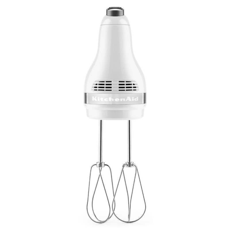 White 5 Speed Hand Mixer