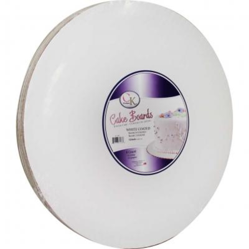 12" Cake Boards Round 6 pack