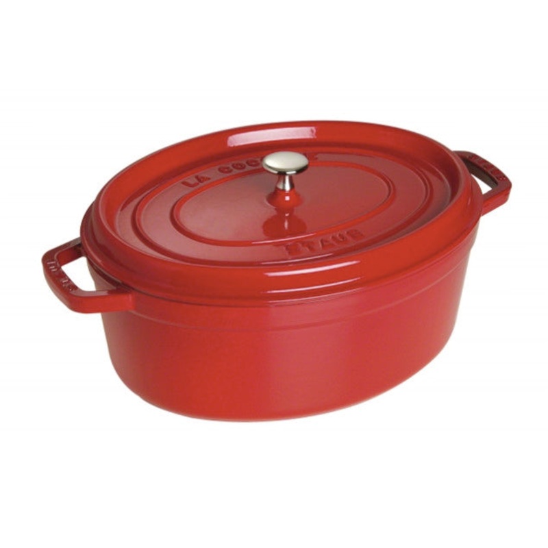 CHERRY 7 QT OVAL COCOTTE