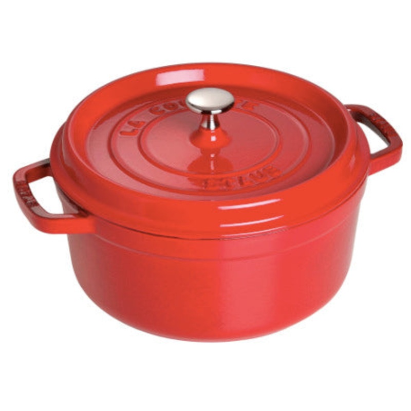 Cherry 9 qt Round Cocotte