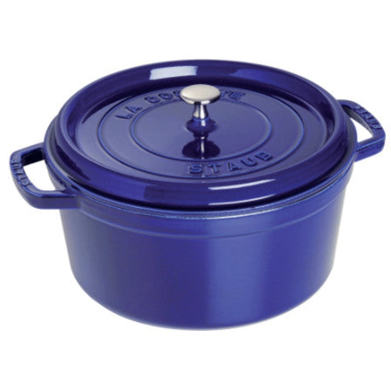 Dark Blue  5.5 QT Round Cocotte