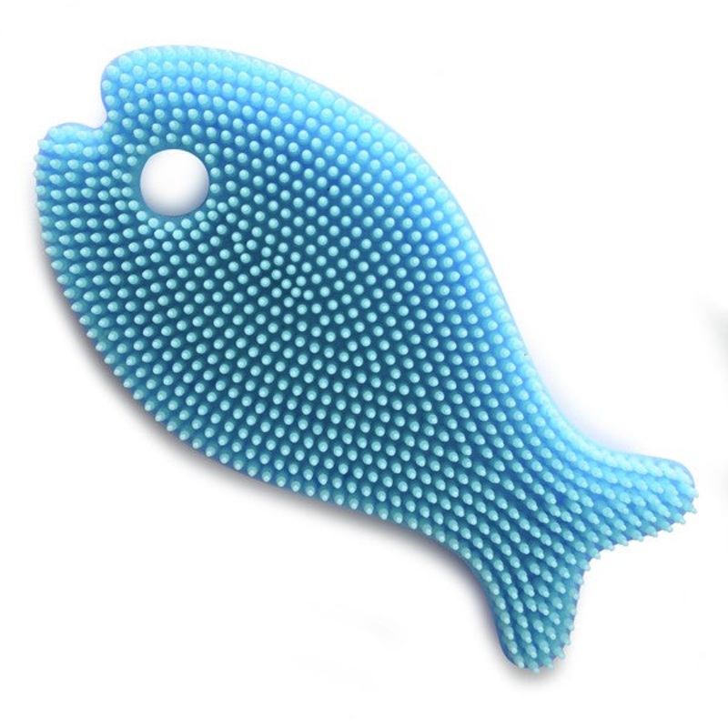 Fish Silicone Dish Brush