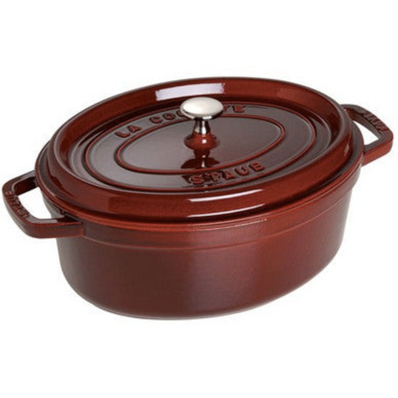 --GRENADINE 8.5 QT OVAL COCOTTE