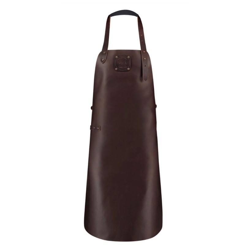Classic Apron - Dark Brown/Dark Brown