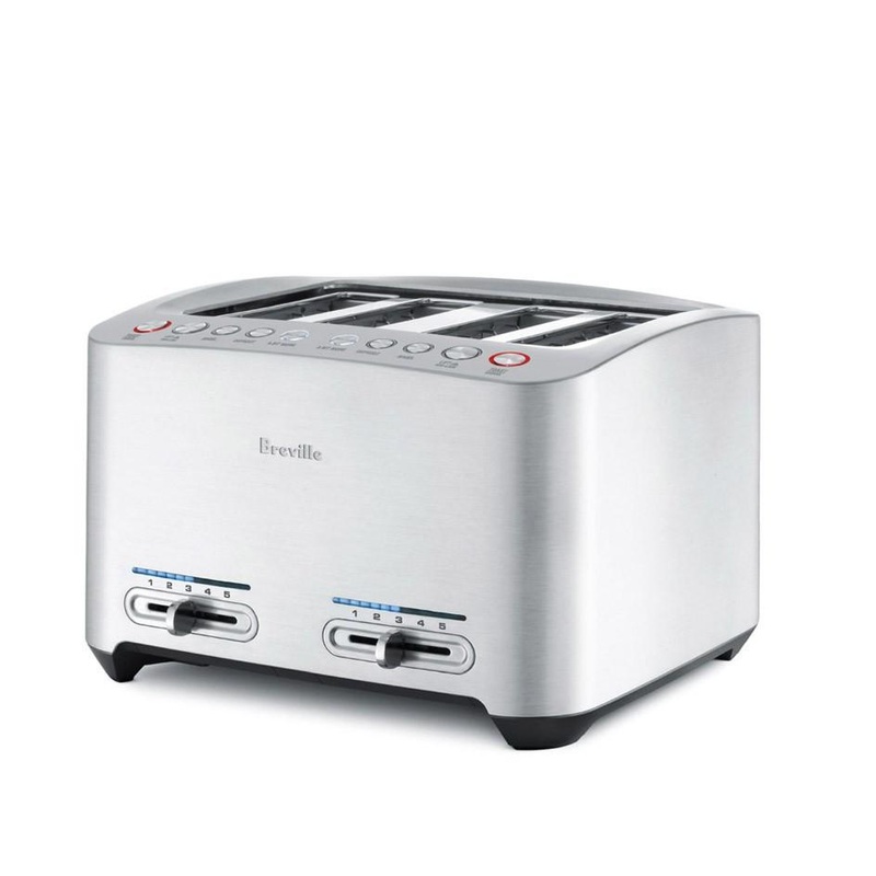 Die-Cast Smart Toaster 4 Slice