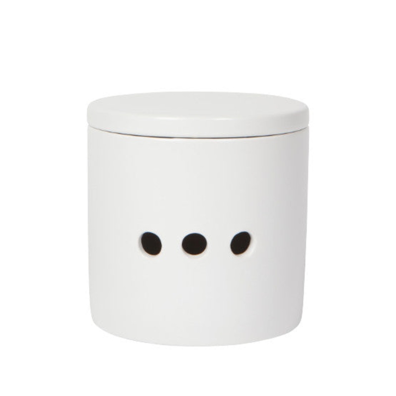 Garlic Keeper Matte White