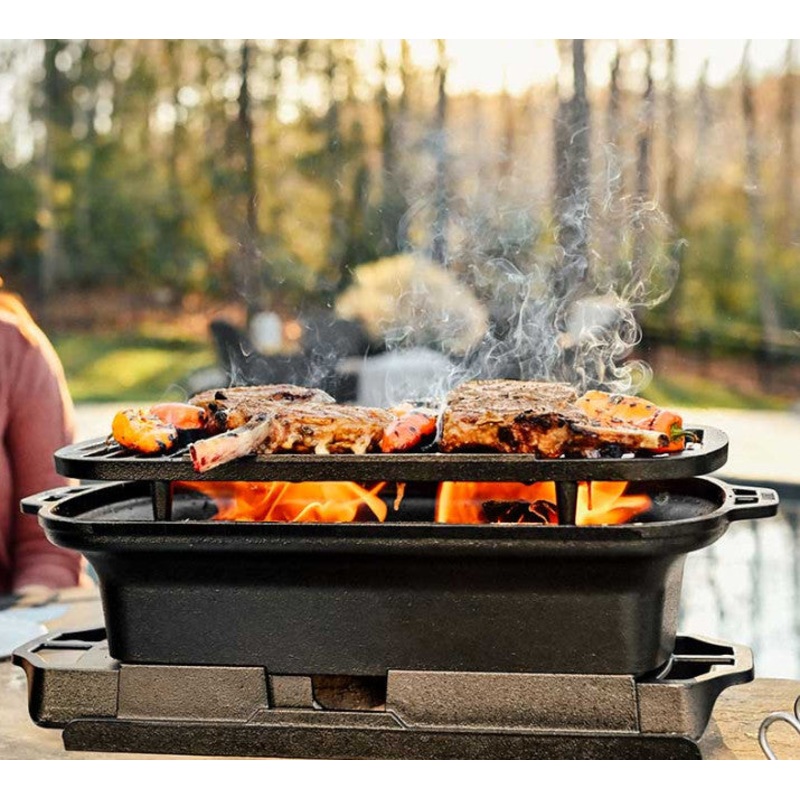 Sportsmans Pro Cast Iron Grill