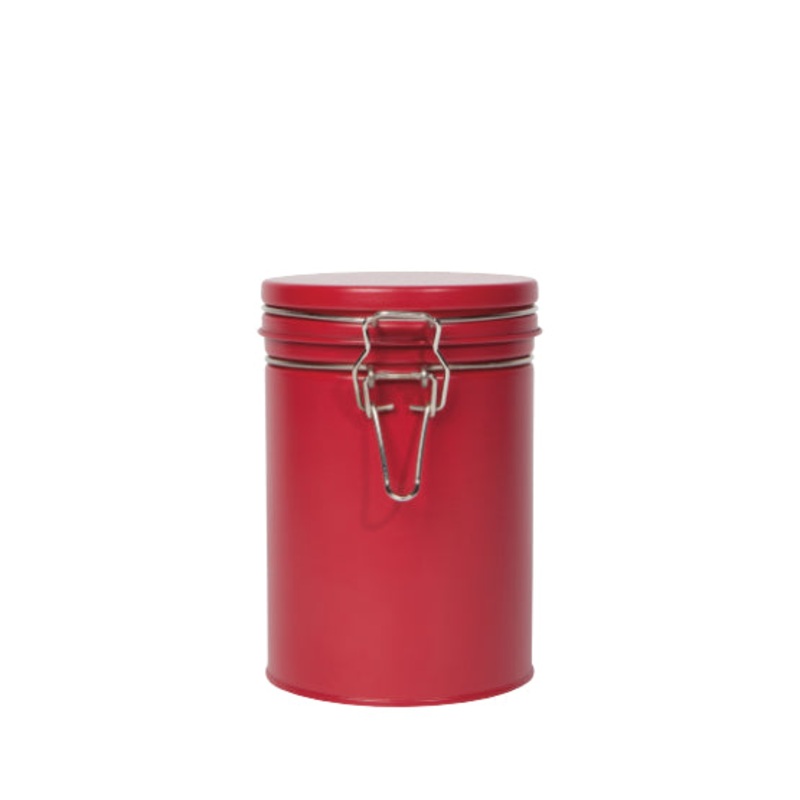 Canister Steel Sm Carmine