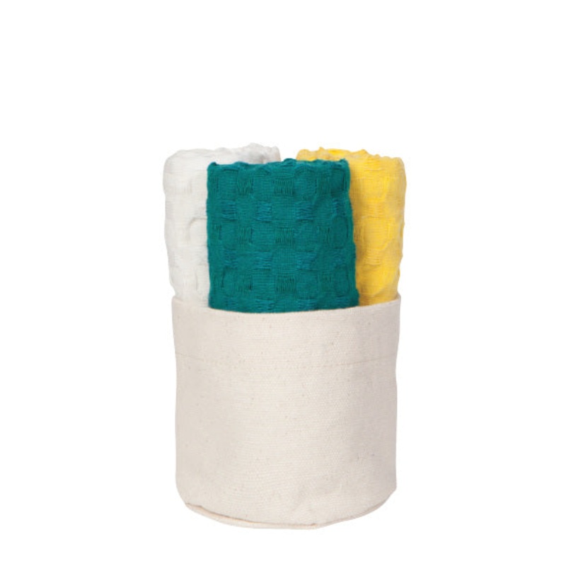Mercantile Goldenrod Dishcloth 3/set