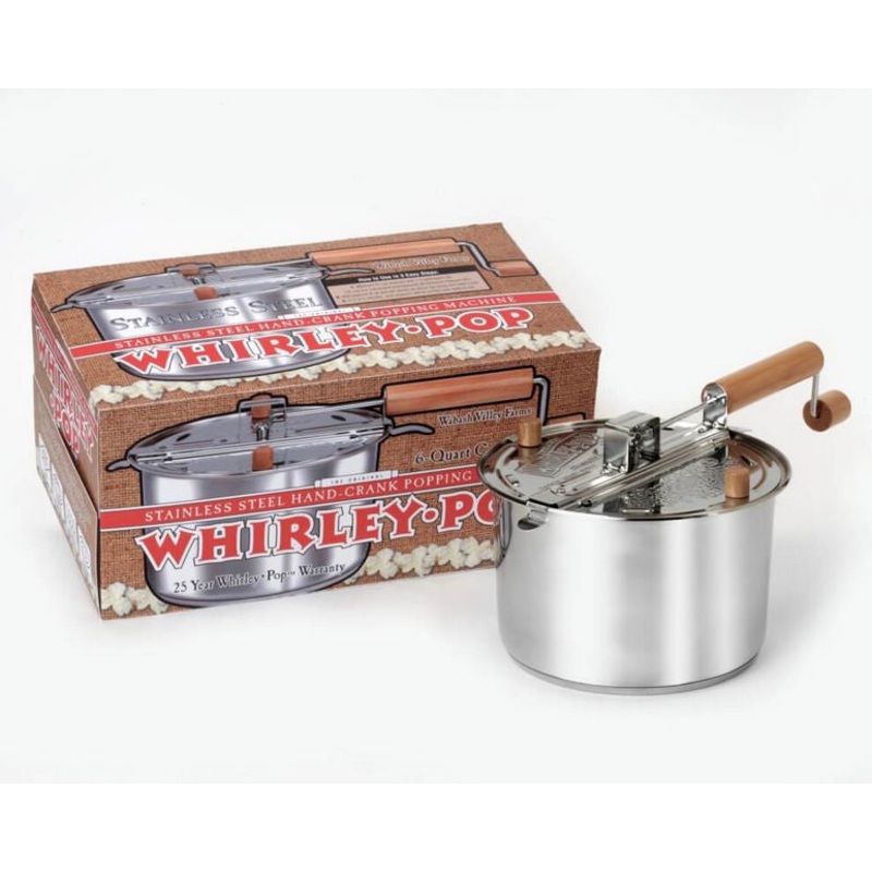 Nostalgic Stainless Whirley Pop