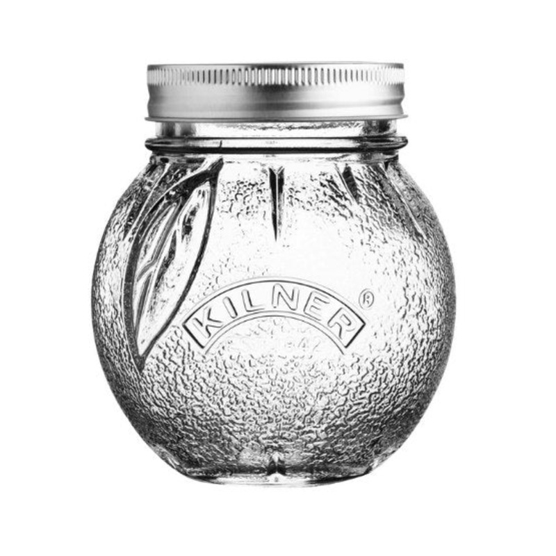 Orange Fruit Jar 13.5 oz.