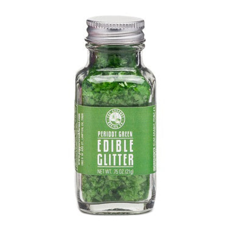 Peridot Green Edible Glitter