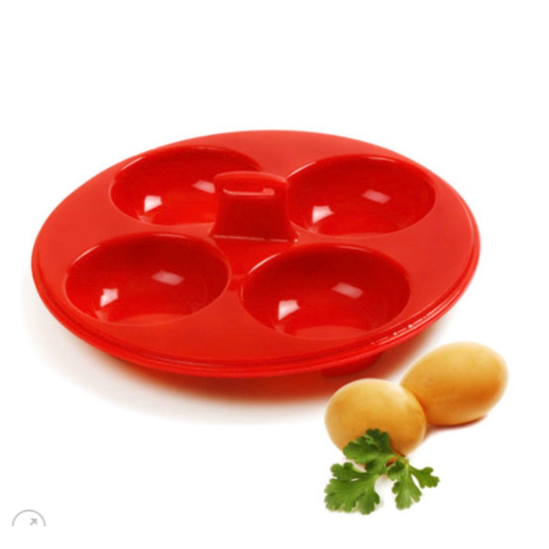 Red 4 Egg Poacher Insert