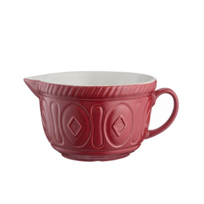 Red Batter Bowl 9.75"
