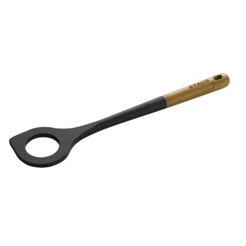 RISOTO SPOON, BLACK, ACACIA