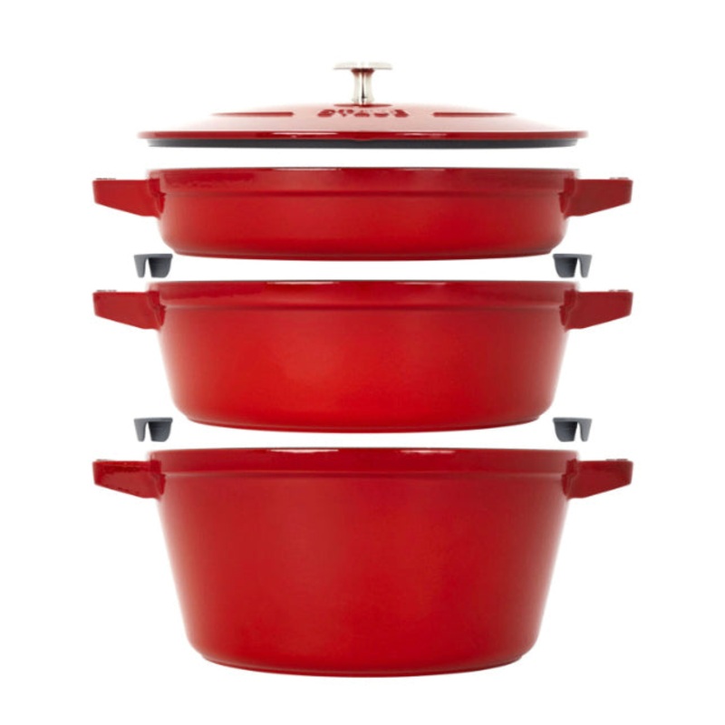 Stackable 4 pc Set Cherry