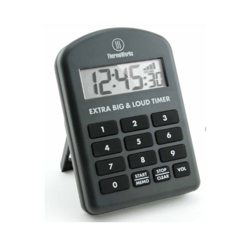 Big & Loud Timer Charcoal
