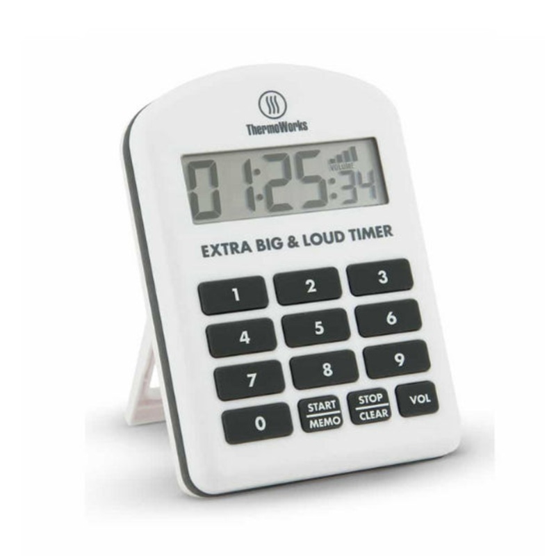 Big & Loud Timer White