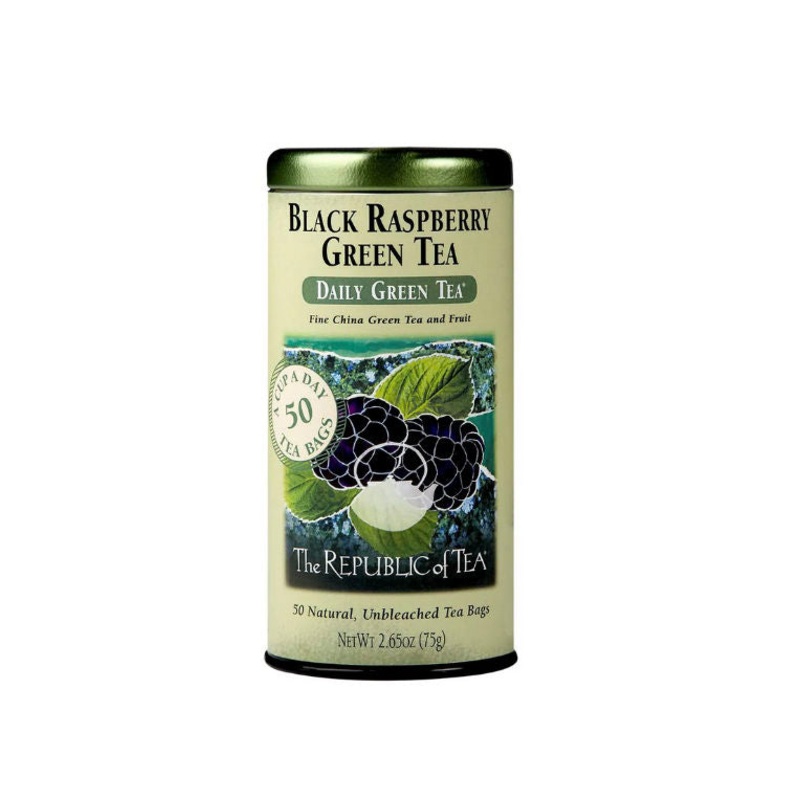 Black Raspberry Green Tea Bags 50