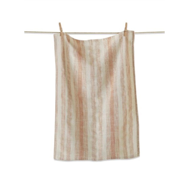 Blush Serene Stripe Dishtowel