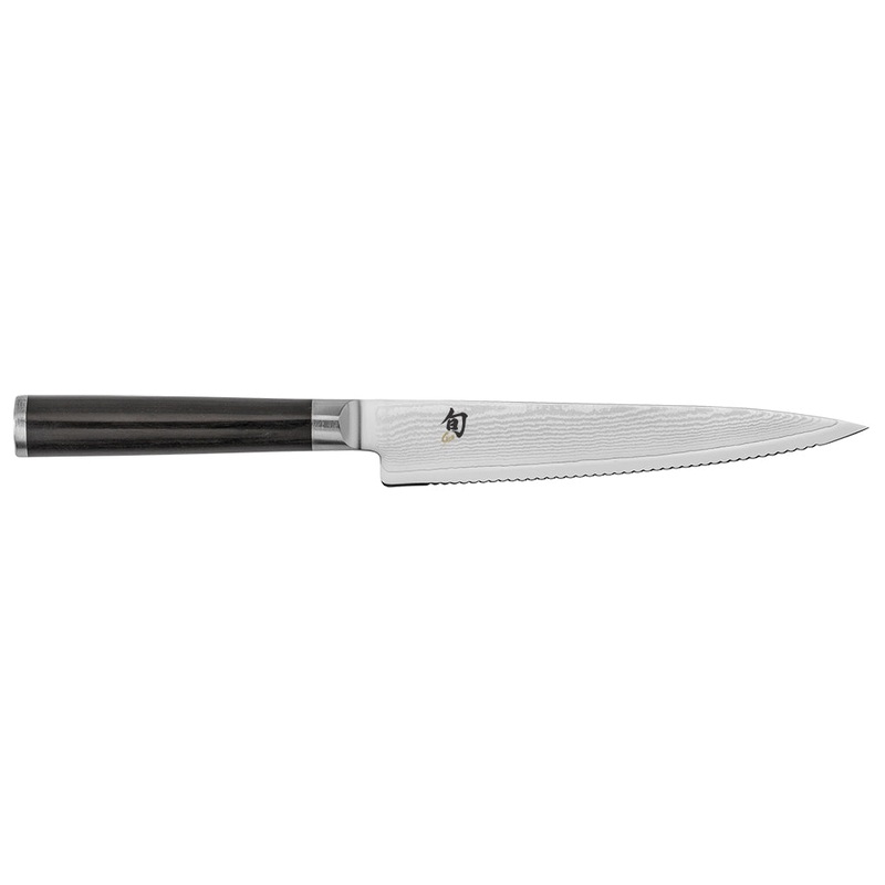 Classic Serrated Utility Knife 6"