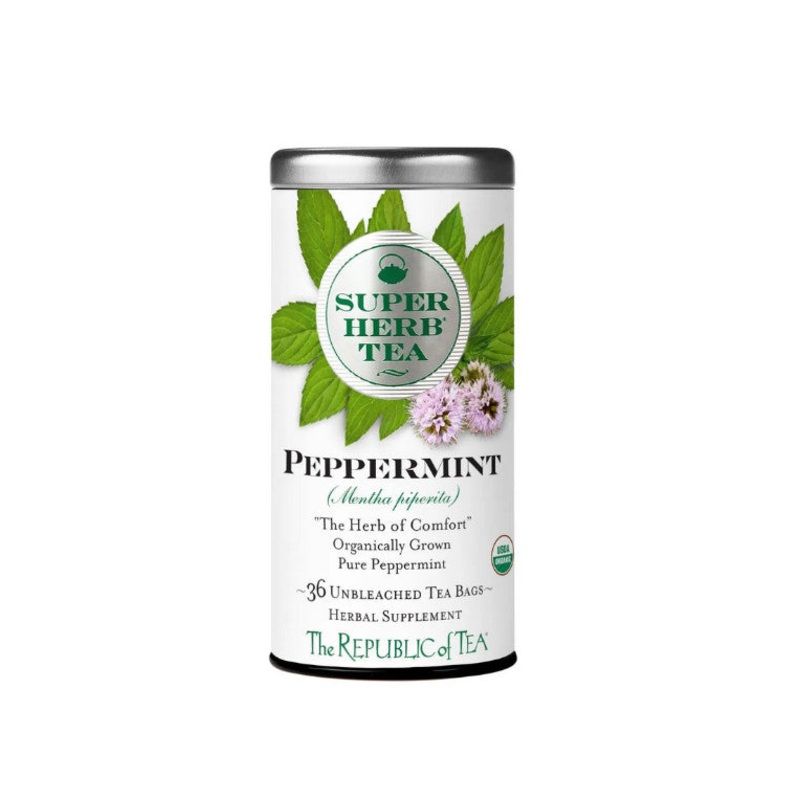 Organic Peppermint Super Herb Tea Bags 36