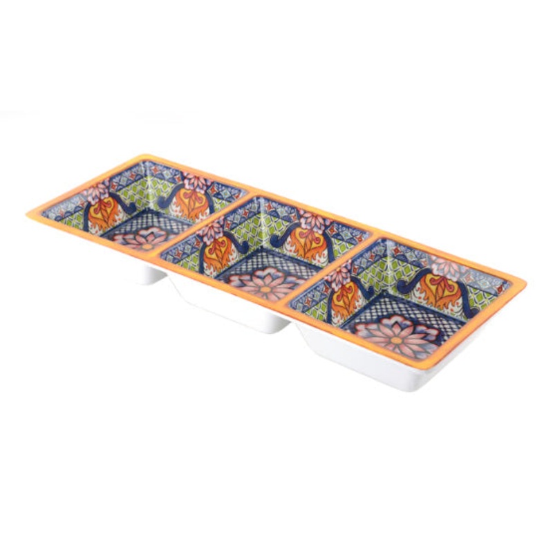 Yellow Sectional Tray