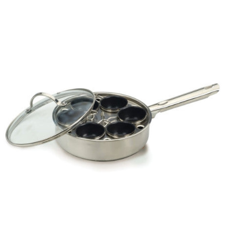 6 Set Egg Poaching Pan