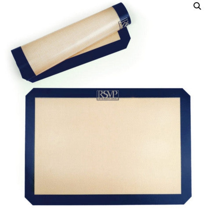 Blue Silicone Baking Mat 2/set