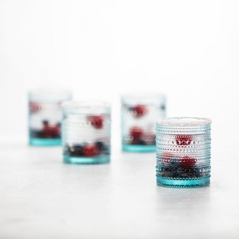 Jupiter Pool Blue DOF Glass 10oz