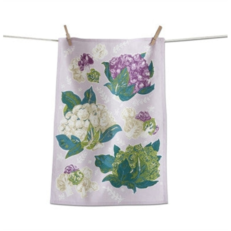 LAVENDER CAULIFLOWER DISHTOWEL
