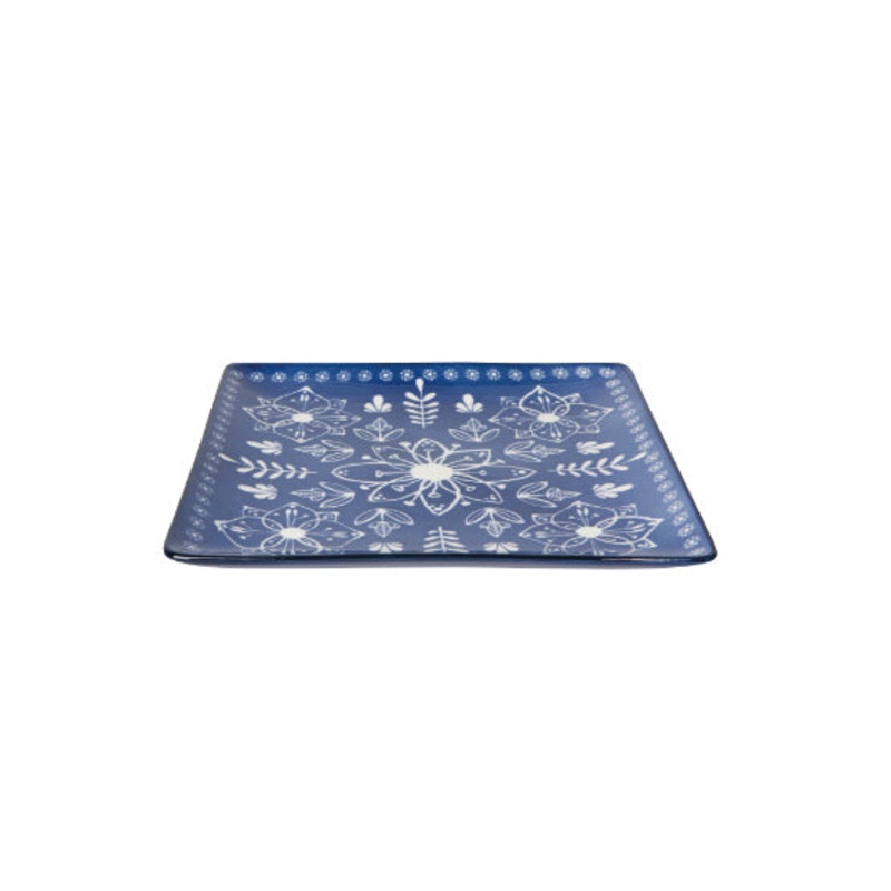 Porto Stamped Plate 8 Inch