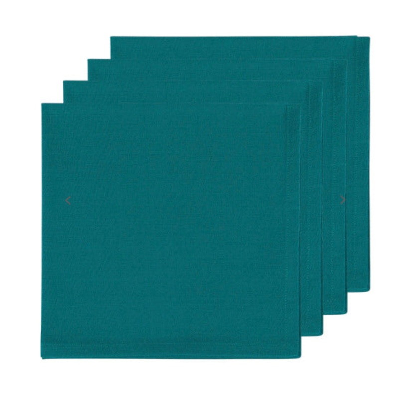 Spectrum Napkins Peacock Green Set of 4