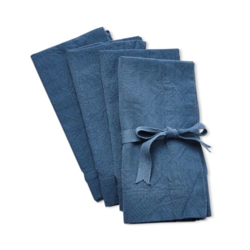 Blue Threads Slub Napkin 4/Set