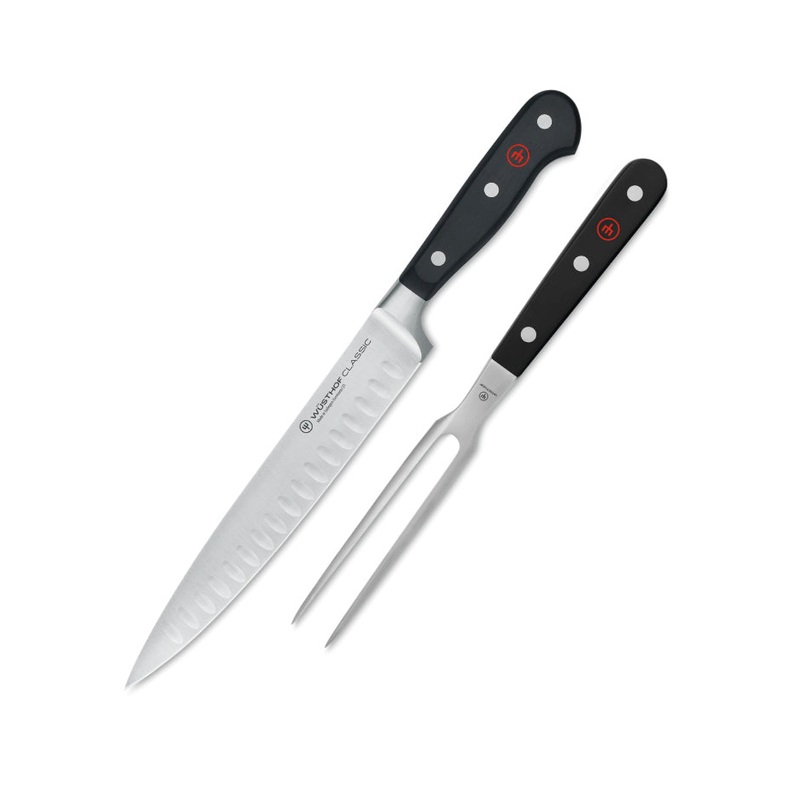 Classic 2-Piece Hollow Edge Carving Set
