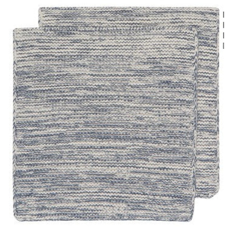 Midnight Knit Dishcloth Heirloom