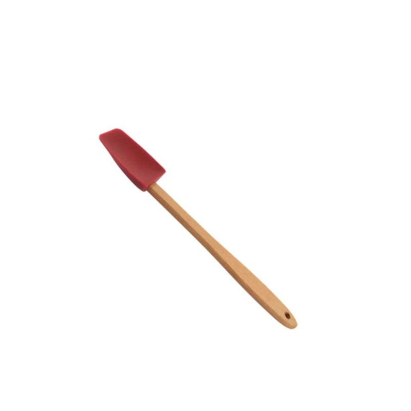 Mini Silicone Spoon/Spatula Red