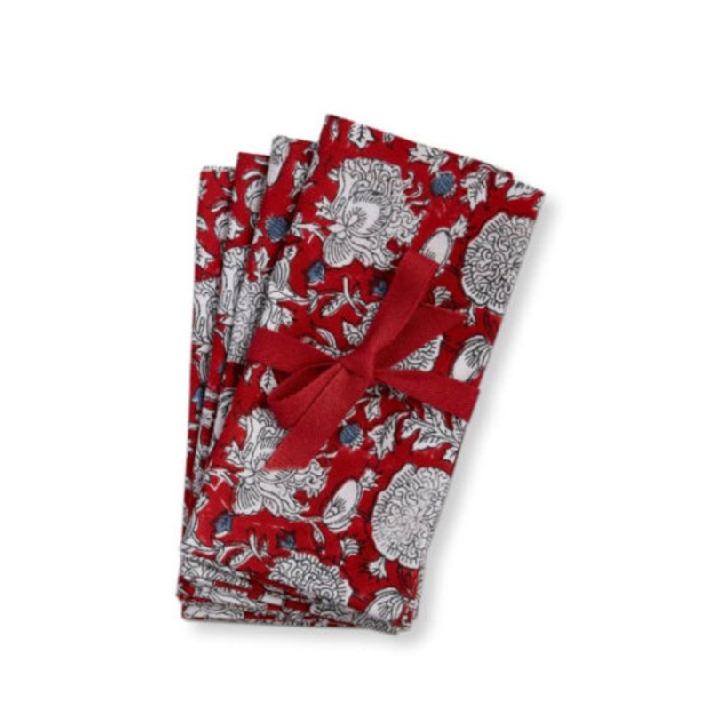 Multi Janis Blkpr  Napkin S/4