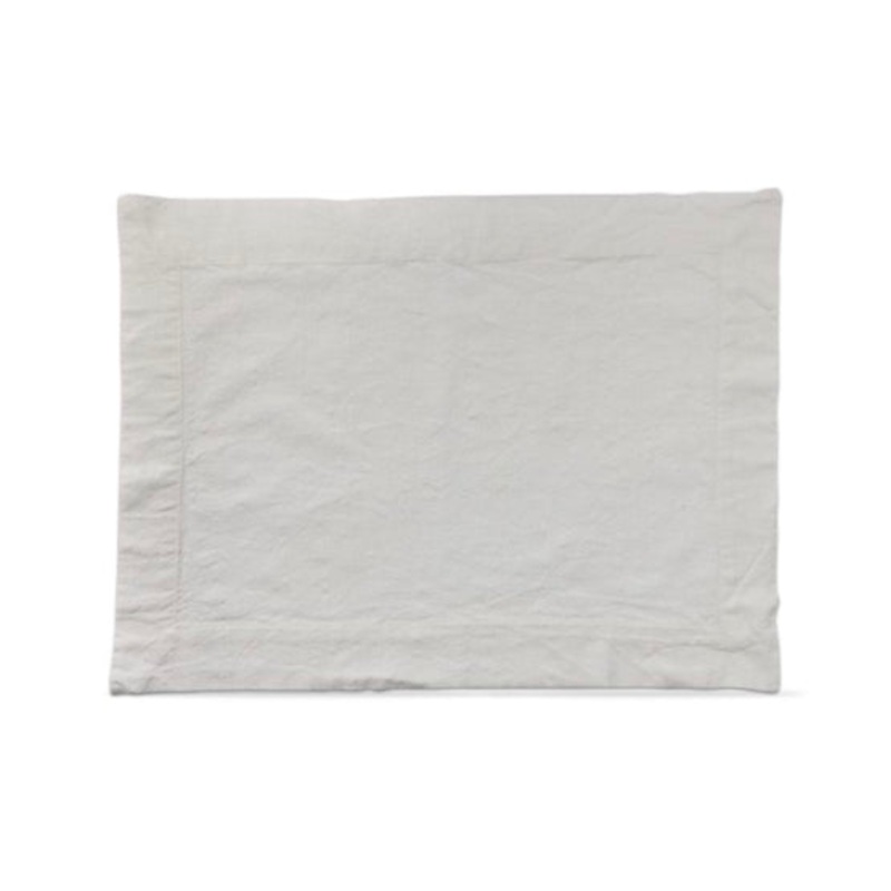 White Thread Slub Placemat