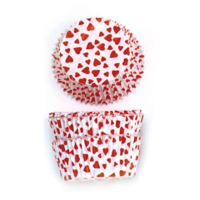 Heart Muffin Cups 75