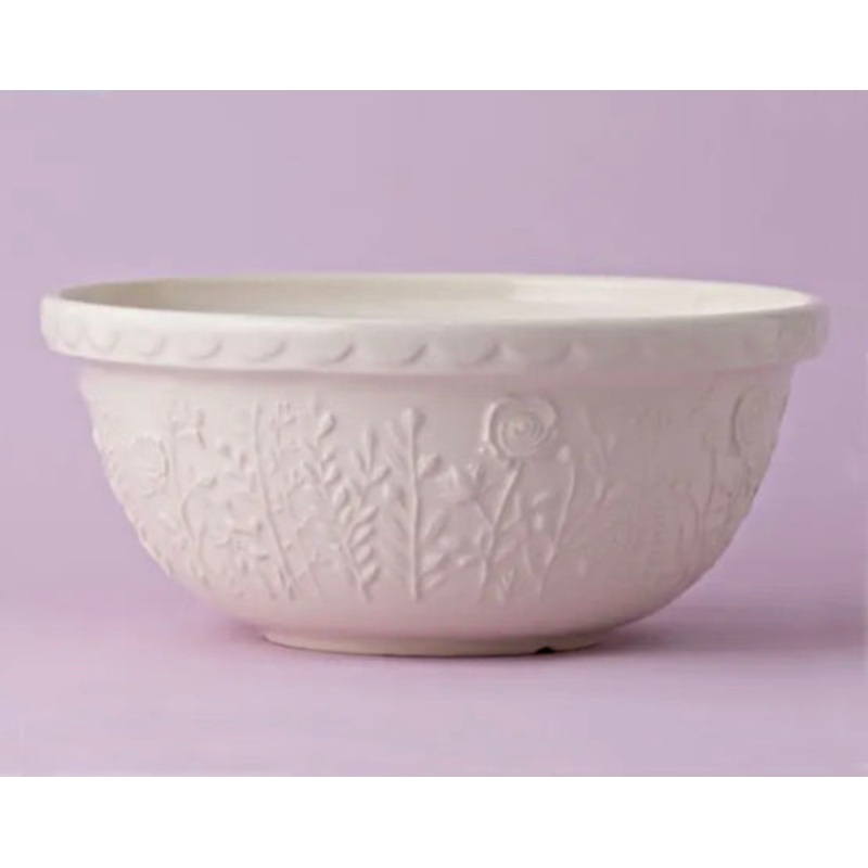 In The Meadow Rose Cream 11.25 Mixing Bowl