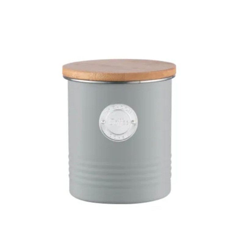 Living Grey Coffee Storage
