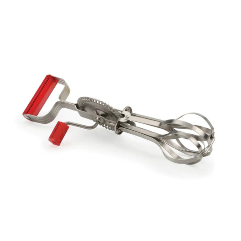 Red Manual Egg Beater