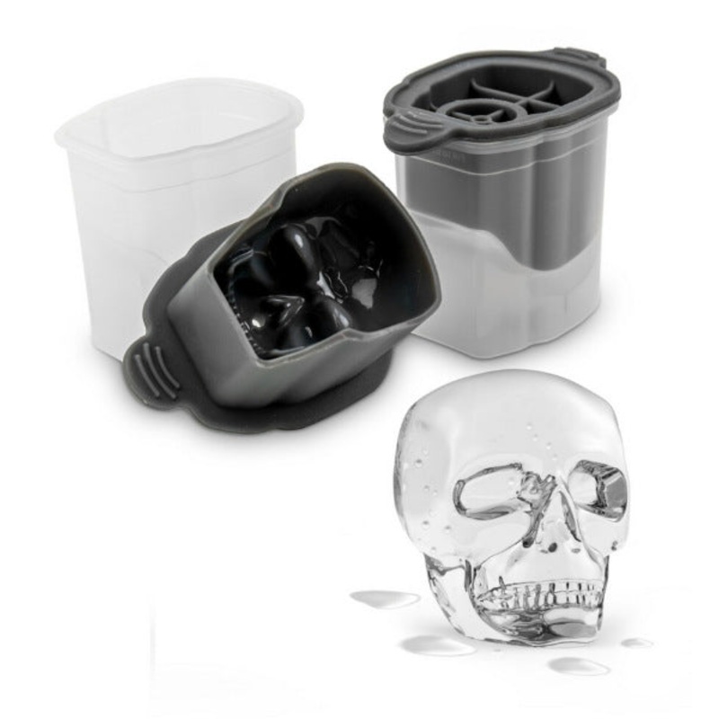 Skull Ice Molds 2/set