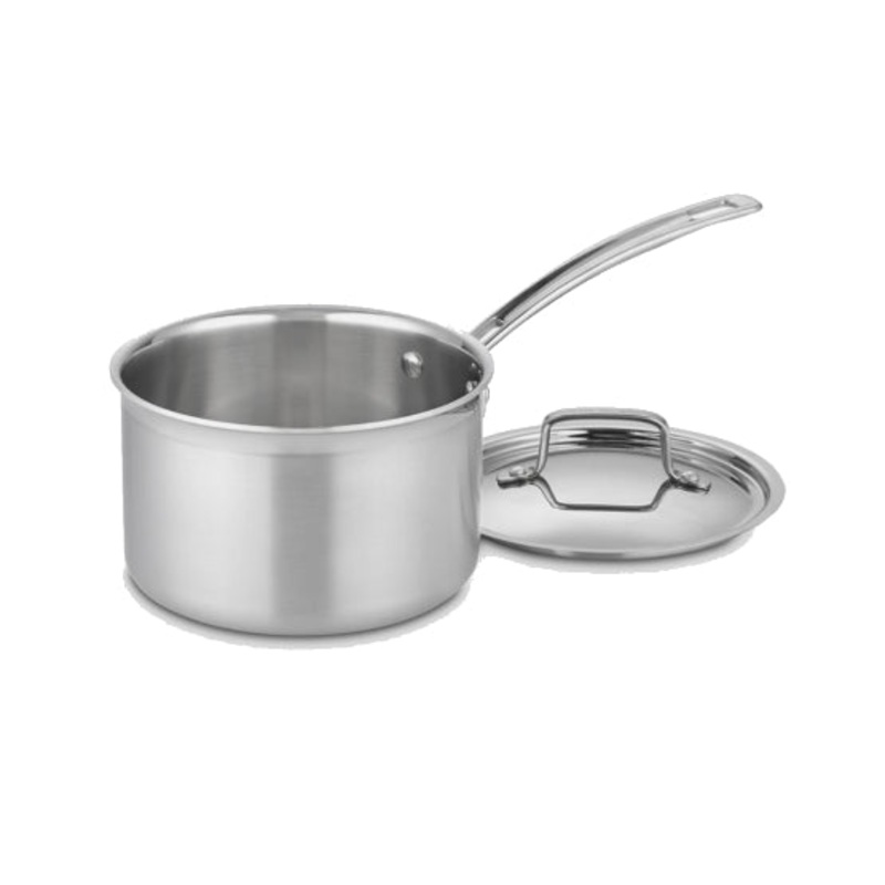 3 QT Multi Clad Sauce Pan w/Cover