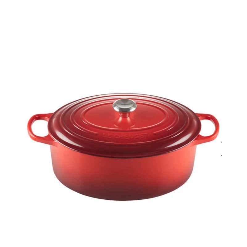 5 qt Signature Oval Dutch Oven - Cerise
