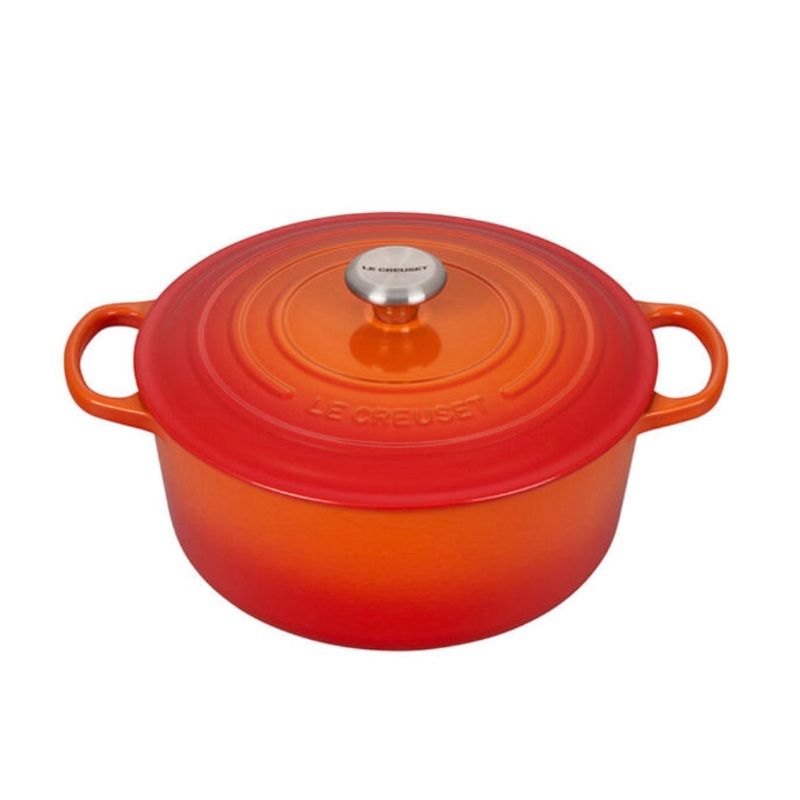 7.25 qt. Signature Round Dutch Oven - Flame